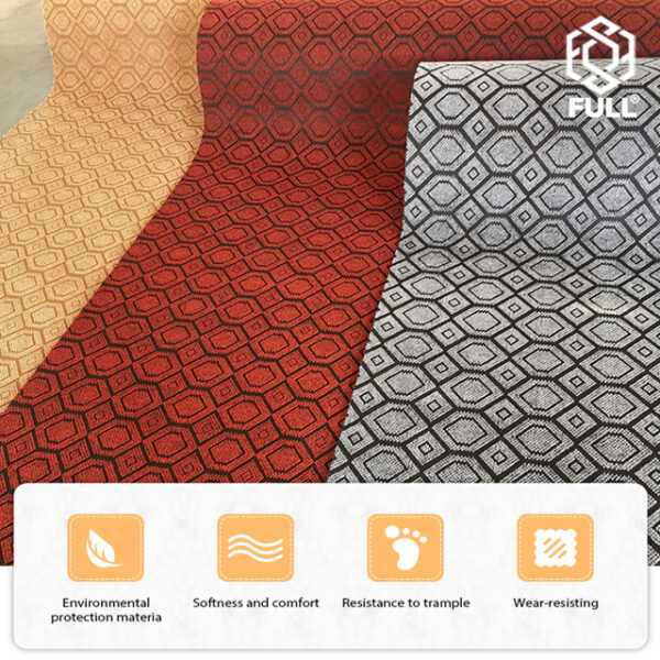 Floor rugs Jacquard carpets Long roll carpet-4 พรมปูพื้น พรมผ้าแจ็คการ์ด พรมแบบม้วน Floor rugs Jacquard carpets Long roll carpet FULL-CAP11
