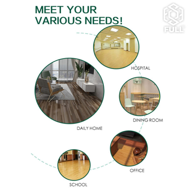 SPC-Vinyl-Tiles-Wooden-Texture-Laminate-2 พื้นยางไวนิล SPC ลายไม้ กันน้ำ ไม่มีปลวก Click Lock Rigid SPC Flooring Waterproof FULL-SPC11