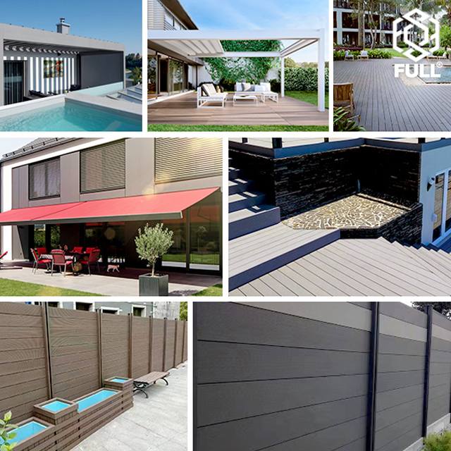 พื้นไม้เทียมตกแต่งพื้น WPC Decking ทนน้ำ ทนแดด พื้นไม้เทียมตกแต่งพื้น WPC Decking ทนน้ำ ทนแดด ขนาด 145 x 25 มม. ยาว 3 เมตร Beech Color FULL-WPC-D01